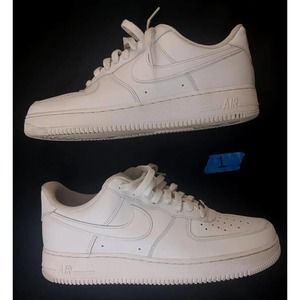 Air Force 1 AF1 Triple White Low Size 11 Clean! NO INSOLES